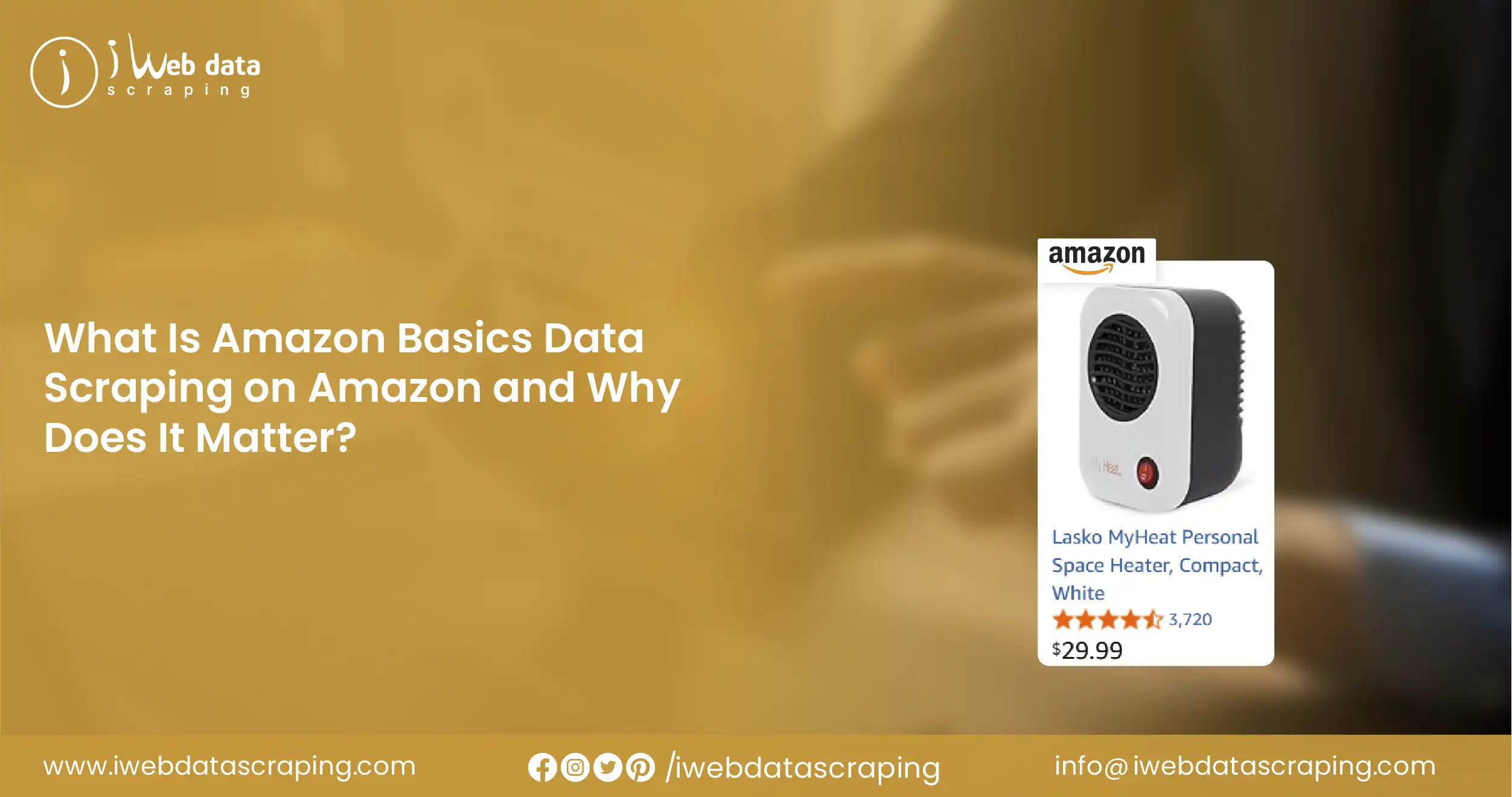 Amazon Basics Data Scraping on Amazon